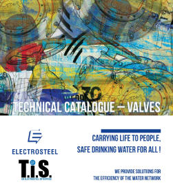 Technical Catalogue - Valves
